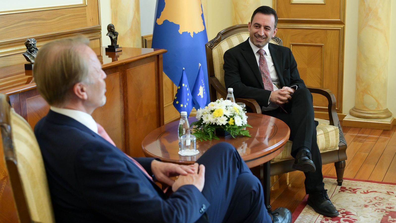 Ambassadors meet Dimal Basha, discussing the full constitution of the Assembly of Kosovo