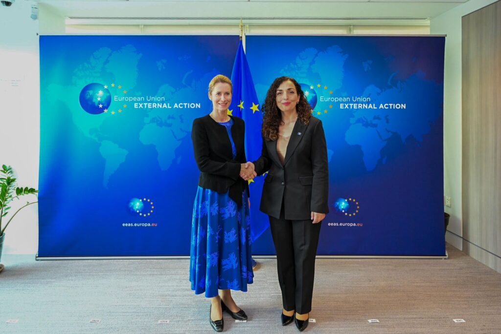 Osmani demands the removal of EU measures at the meeting with Kaja Kalalas