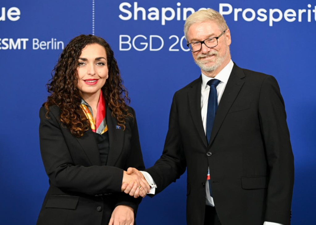 Osmani in the "Berlin Global Dialogue": Focus on Kosovo's approach to the European Union