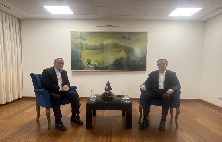The election of the President, Kurti meets with the head of PDK, Bedri Hamza