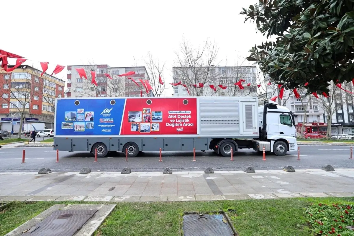 Afet Destek ve Lojistik Dağıtım Tırı