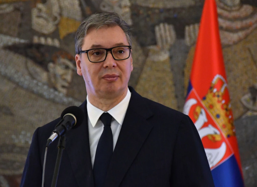 Today in Belgrade, President Vucic meets with Peter Sorensen