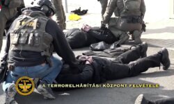 The Hungarians apparently wanted to talk the Ukrainians out with truth serum, he ended up in the hospital