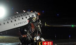 “Vehicle one, stop!” The tower allowed the firemen to cross the runway, but did not have time to stop them