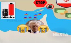 “Lord of the Straits”. Iran published a clip mocking Trump