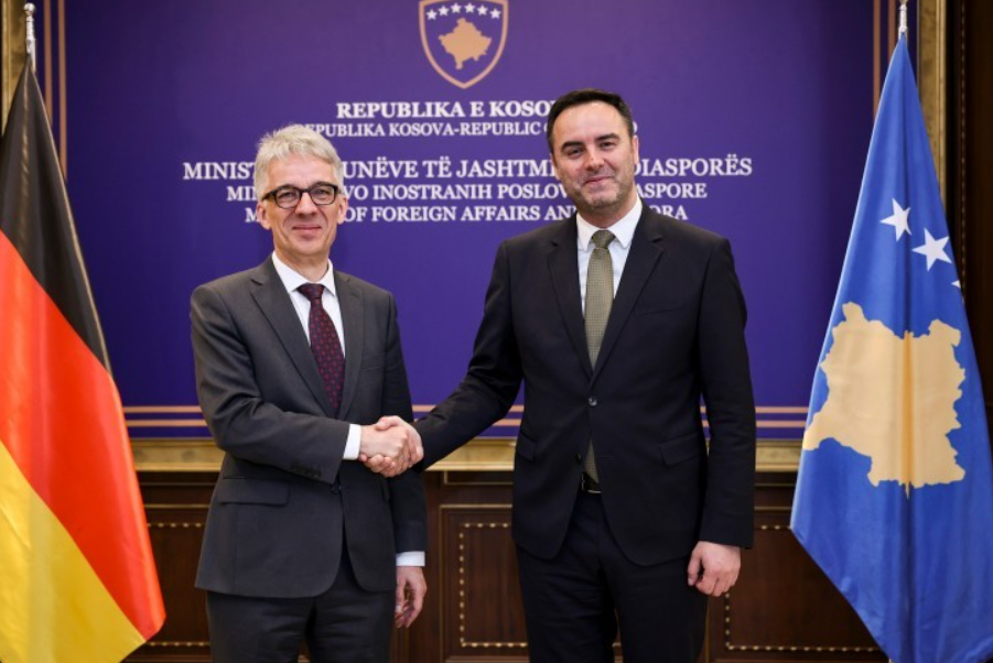 Konjufca welcomes the German ambassador, the dialogue and regional developments are discussed