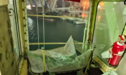 The Russians attacked two civilian ships in the Black Sea