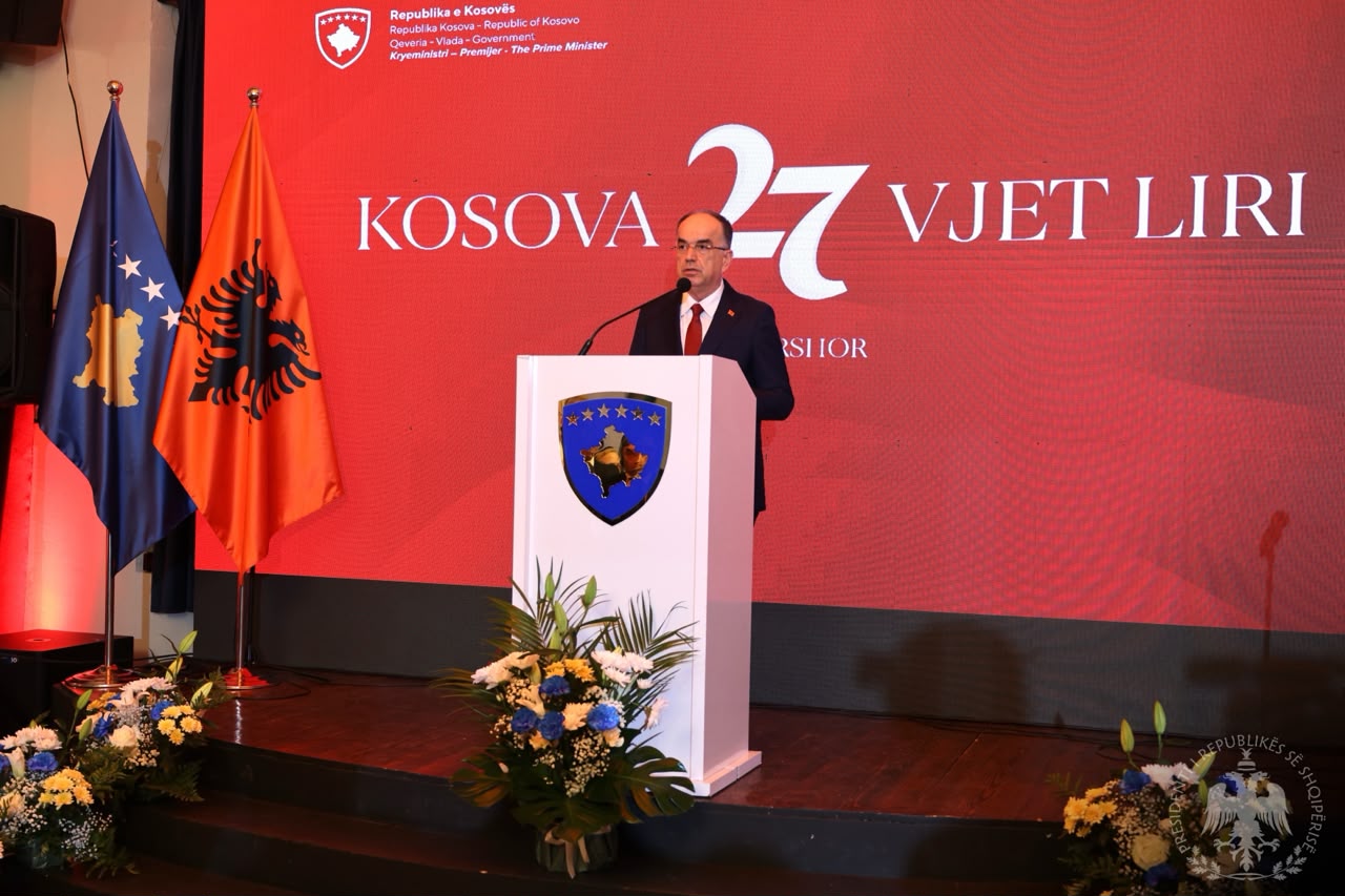 27th anniversary of liberation, President Begaj in Pristina: KLA was the shield of the people, justice will triumph and the leaders will return victorious