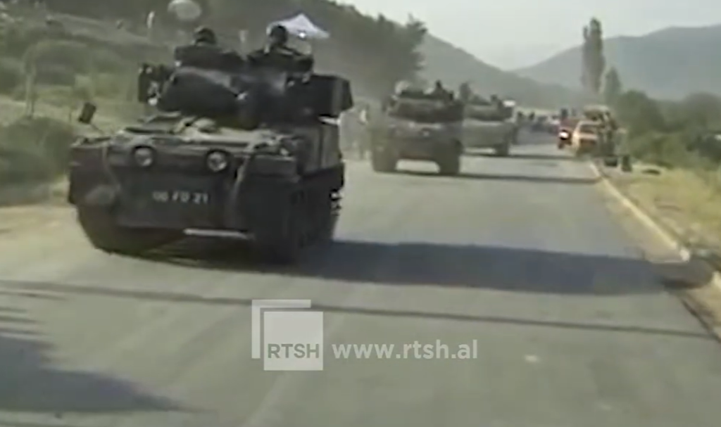 27 years after NATO's entry into Kosovo, German troops passed through Kukës