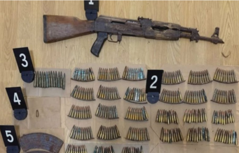 Kosovo police seize weapons, ammunition and various equipment in Zubin Potok