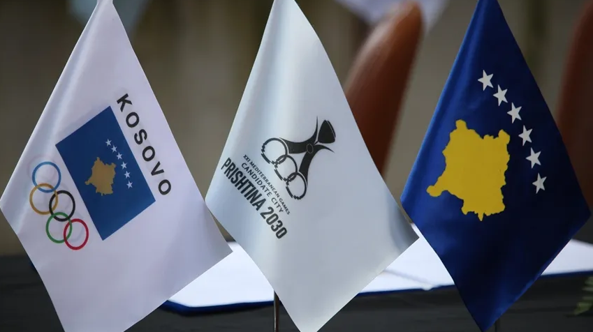 What new sports will Kosovo present at the "Prishtina 2030" Mediterranean Games?