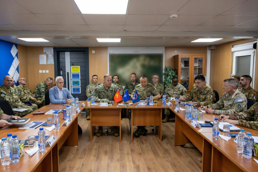 Admiral Wikoff: NATO remains committed to the security of all in Kosovo