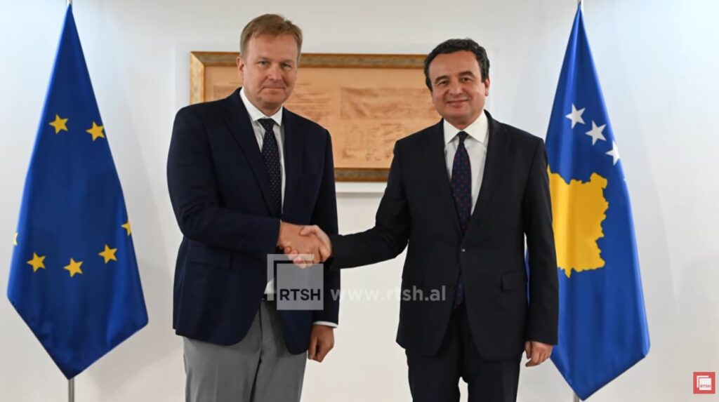 Sorensen in Kosovo/Takon Kurtin, they talked about the request of resigned Serbian judges