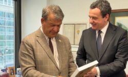 Kurti meets US Congressman, seeks permanent US base in Bondsteel