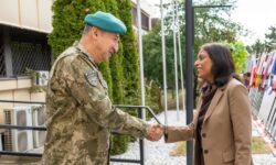 Prattipati meets the commander of KFOR, the US reaffirms support for stability in Kosovo and the region
