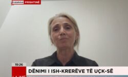 The journalist asks her about Thaçi’s family, the former KLA fighter breaks down in tears, remembers her late father: “She didn’t make it…”