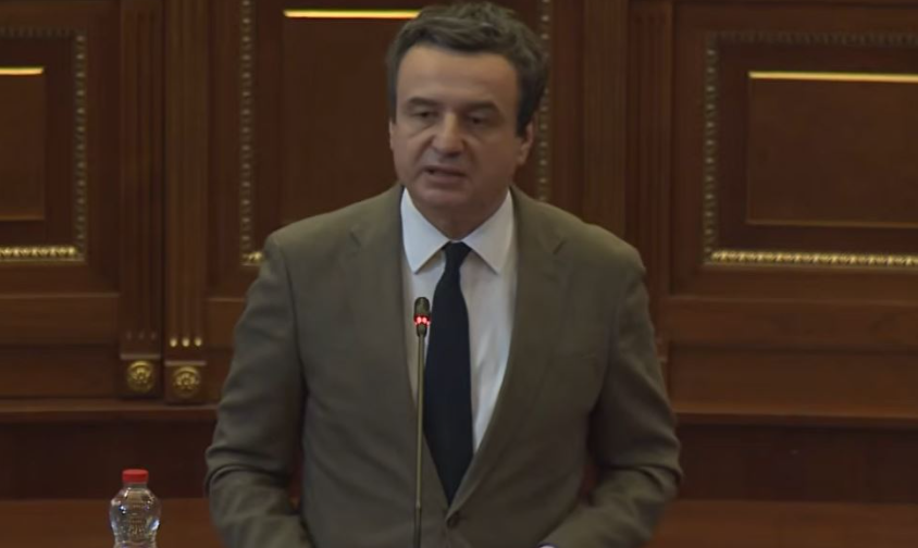 Kurti: Një ligj për Hagën pa stabilitet institucional rrezikon të dështojë