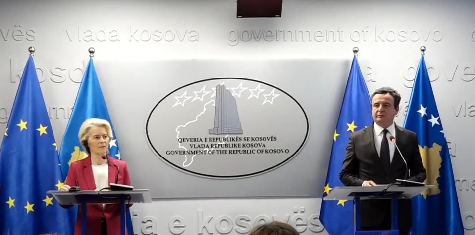 Kurti në takim me Ursula von der Leyen: Kosova meriton statusin e vendit kandidat