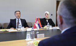 Zafer Sırakaya met with the President of the Serbian Bosniak National Council Fuad Bachiçanin